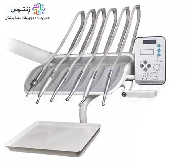 یونیت دندانپزشکی وصال گسترطب مدل ۱۴۰۰-شلنگ از بالا